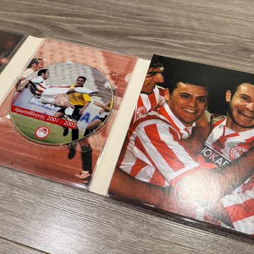 Olympiakos 7+1 Championships DVD like new
