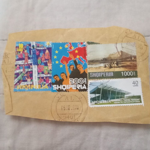 Foreign stamps used, mini collection