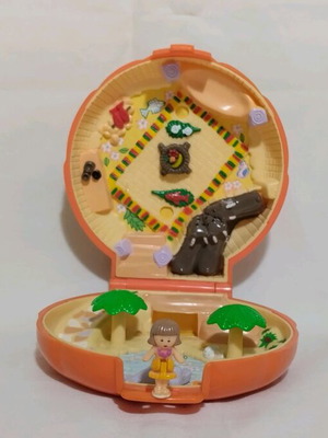 Polly Pocket Tammy's Palm Tree Island 1989 used