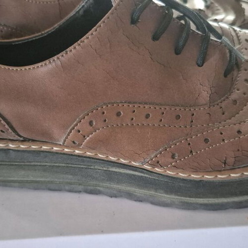 Pair of shoes used, size 36.5, black and brown, 2 pairs