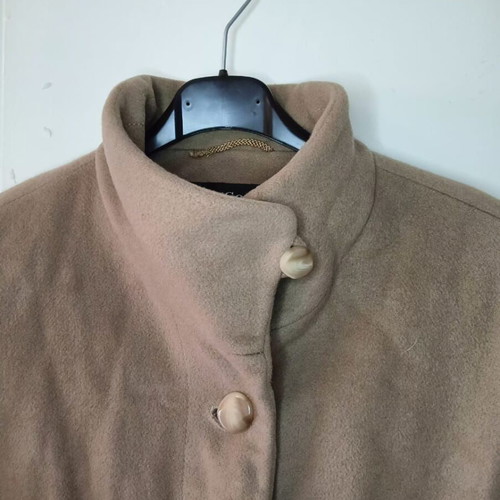 Beige coat used, size XL