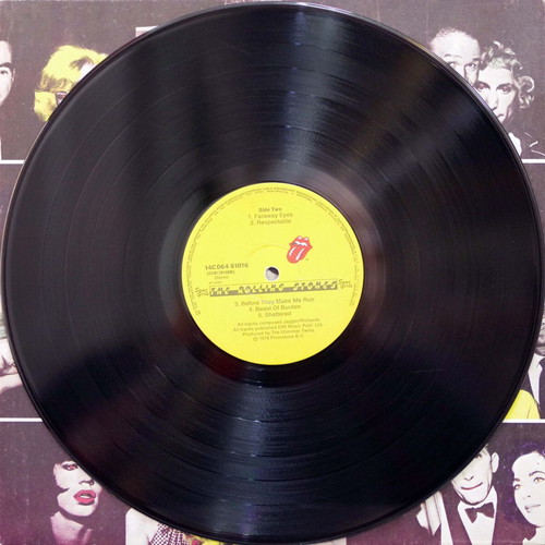 Rolling Stones Some Girls vinyl record used, rock