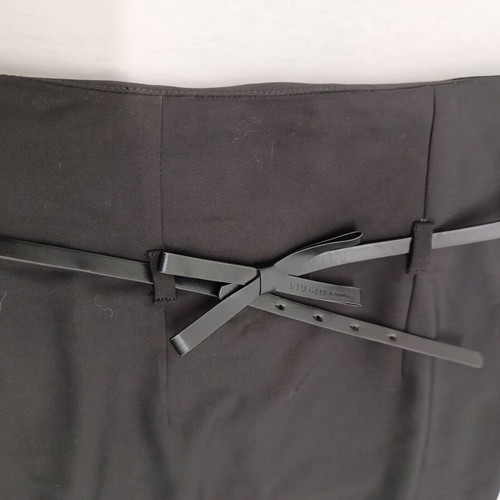 Liu Jo black pencil skirt size S new with belt