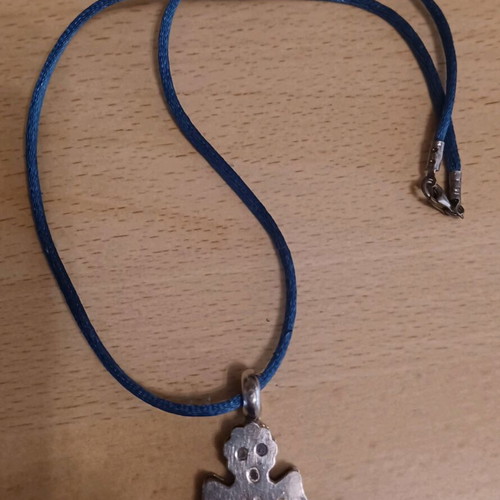 Silver Ghost Pendant 9.25 used