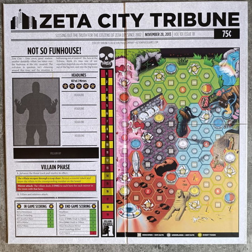 Heroes Wanted board game used