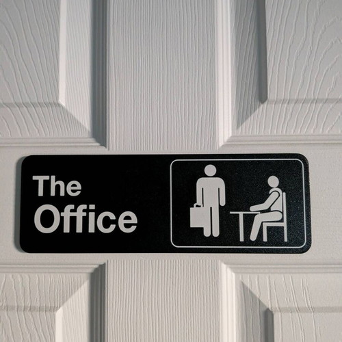 The Office office sign like new