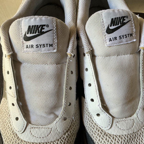 Nike Air Max 1 trainers used, size 45, black and white