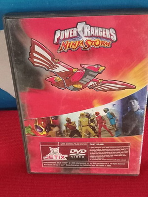 Power Rangers Ninja Storm DVD μεταγλωτισμένο σαν καινούργιο