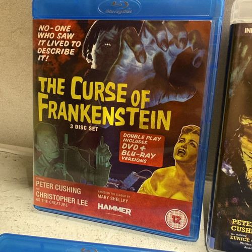 Hammer Frankenstein Collection Blu-ray like new, 4 movies with English subtitles