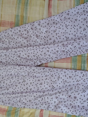 H&M girls' pants, size 146 cm, brown and purple