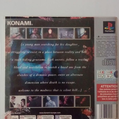 Silent Hill PlayStation game used
