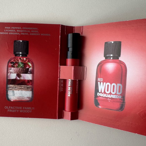 Dsquared2 Red Wood EDT perfume sample 1 ml