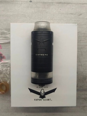 Ατμοποιητής Vapor Giant Extreme Black Edition σαν καινούργιος με έξτρα tank και drip tip
