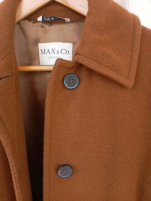 Max&Co wool coat brown like new