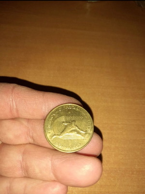 100 Drachmae 1997 6th World Athletics Championship coin like new, collectible