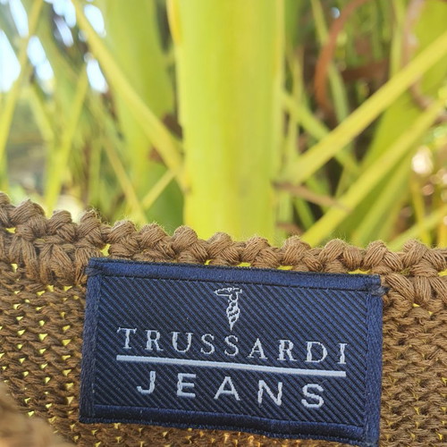 Trussardi Jeans Bronze Ombre Top New Gold