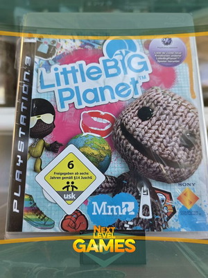 Little Big Planet PlayStation 3 game like new, adventure and puzzle