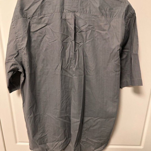 Men's shirt gray 5XL like new