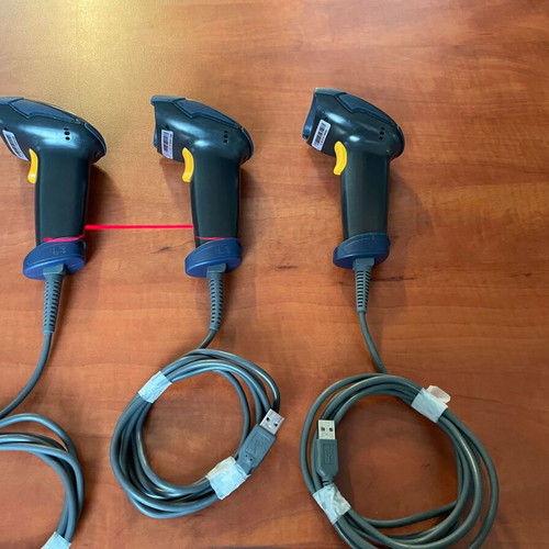 SC-2013 Barcode Scanner handheld wired used, 1D barcode reader
