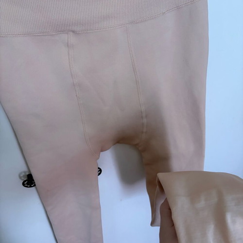 Thermal leggings like new with fleece lining beige