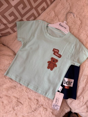 Baby set t-shirt and shorts new with tag