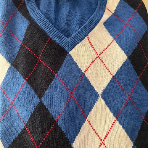 Mc Gregor sweater used, 100% cotton, multicolor, size L