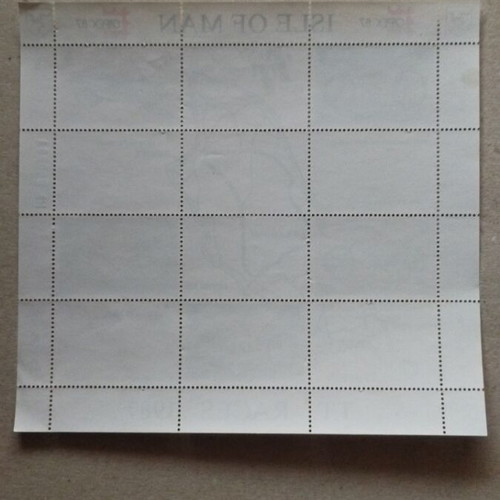 Isle of Man 1987 stamp sheet mint condition, unsealed