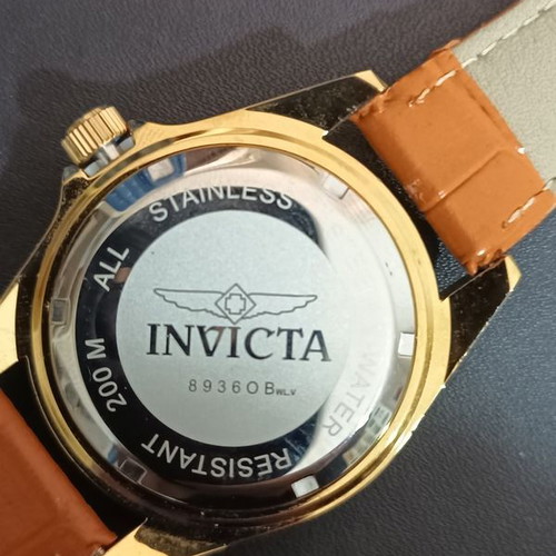 Invicta Pro Diver 8936 Quartz watch, gold and black, 37 mm