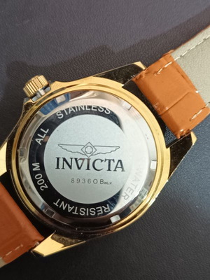 Invicta Pro Diver 8936 Quartz watch, gold and black, 37 mm