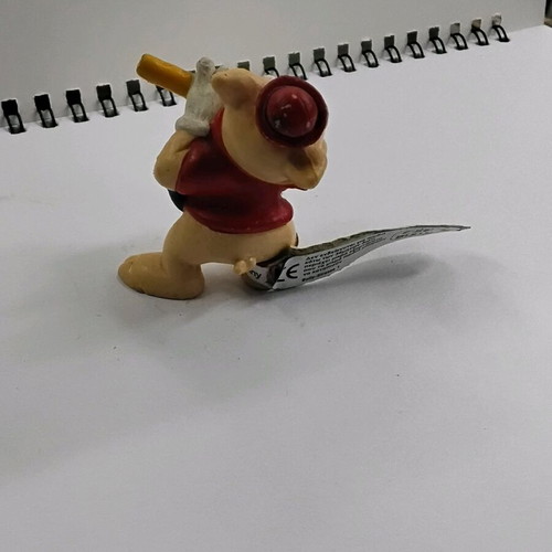 Bullyland miniature piglet with flute new with tag