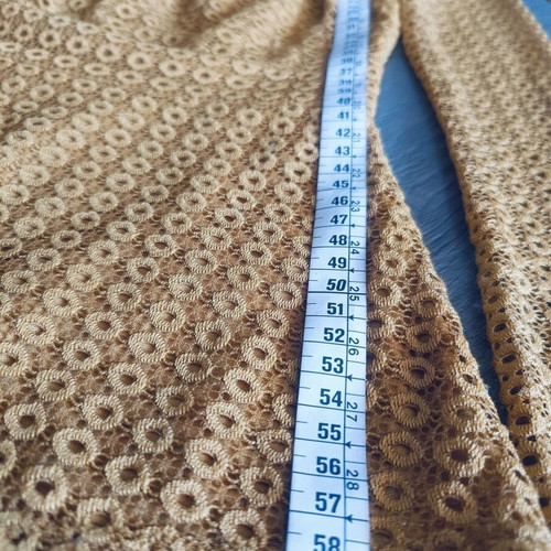 Camomilla blouse mustard lace, new, EU34