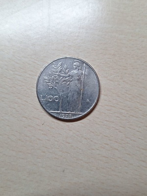 Italian Lira 100 from 1978 like new