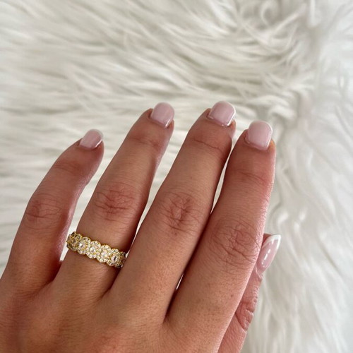 Ring No6 new, gold-colored