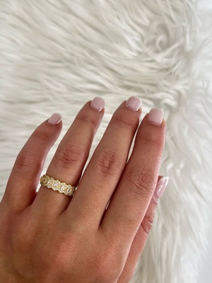 Ring No6 new, gold-colored