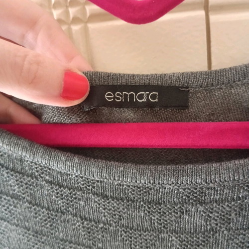 Esmara sweater dress with beautiful knit like new, gray