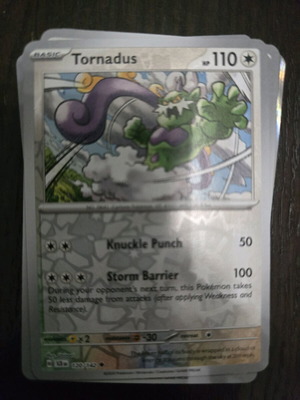 Tornadus Pokemon card new