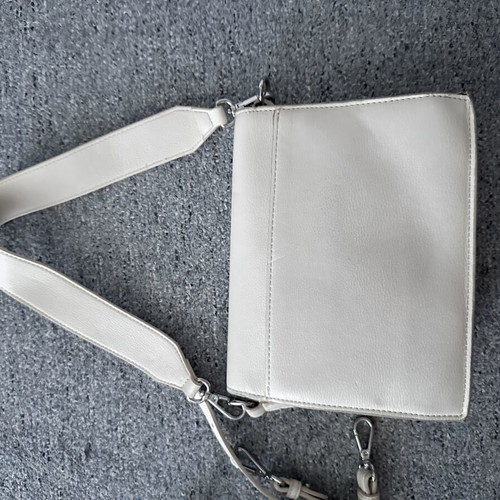Trussardi bag with extra crossbody strap like new, beige