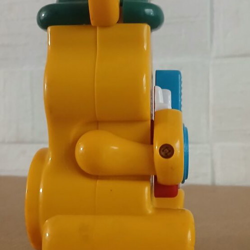 Vintage Sankyo Musical Toy Used Bear with Camera