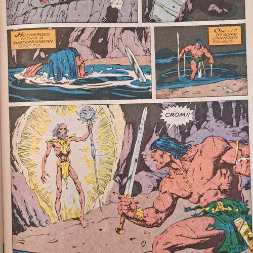 Conan the Barbarian #194 Marvel Comics used, English