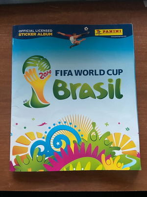 Άλμπουμ Panini FIFA World Cup 2014 μεταχειρισμένο, συμπληρωμένο 100%
