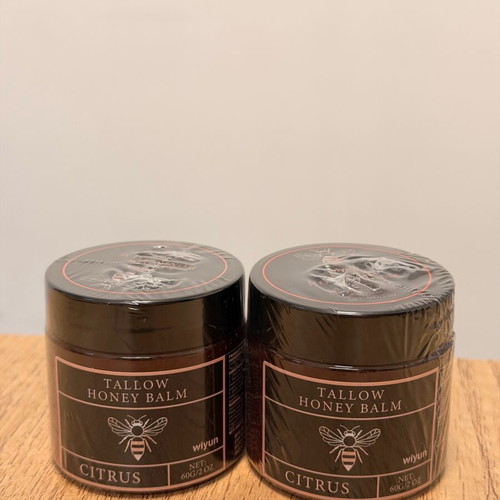 Σετ 2 Tallow Honey Balm Citrus 60g καινούργια