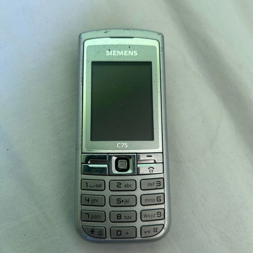 Siemens C75 used phone for parts without battery