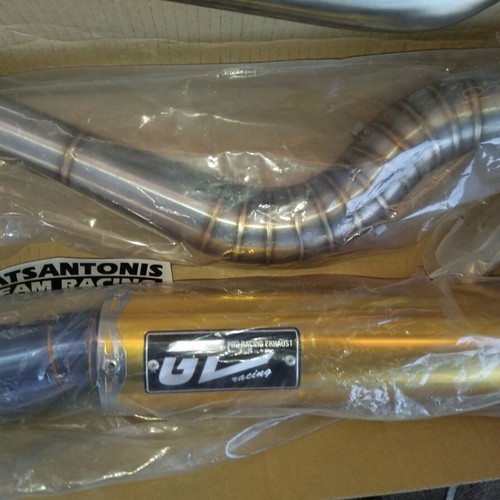 GL Exhaust Full High Up for GTR 150 New