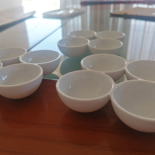Egg holders new, set of 3 quadruples
