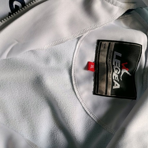 Legea white sports jacket XL like new