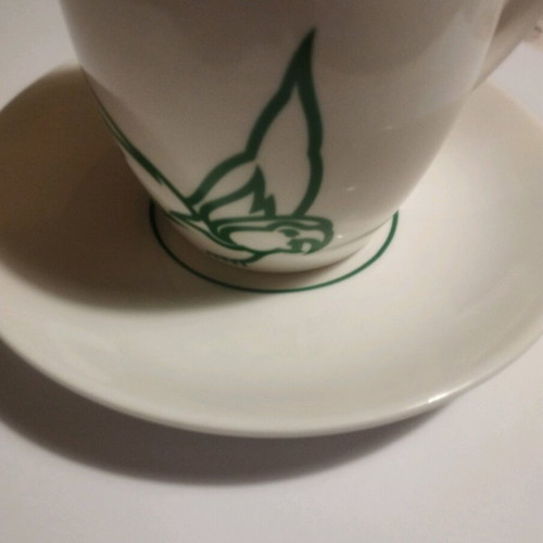 Loumides set of 8 cups with 8 saucers like new
