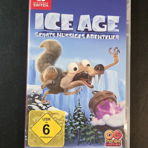 Ice Age Scrats Adventure Nintendo Switch game like new