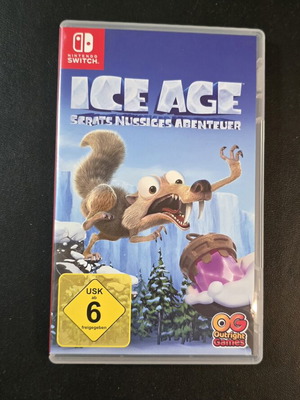 Ice Age Scrats Adventure Nintendo Switch game like new