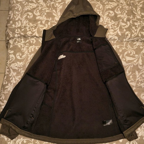 The North Face Quest Softshell Men's Jacket Like New Khaki Size L