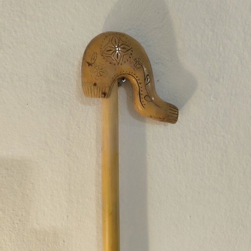 Handmade Traditional Glitsa 85cm from Cornelian Cherry Wood like new